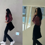 '연하 의사' 홍수현, <b>무용</b> 전공했나…실루엣만 보면 20대 대학생