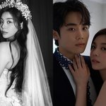 에일리, 다이아 프러포즈링 자랑하더니 최시훈과 달달한 웨딩화보 공개