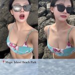 재시, 파격 비키니 자태 깜짝…美 <b>명문</b>대 합격 후 리즈 갱신 중