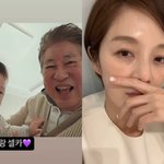 황보라, 시아버지 김용건을 낳았나? <b>손자</b>와 붕어빵 투샷에 깜짝
