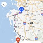 추석 <b>티맵</b> 논두렁 길 안내 후기