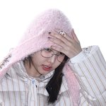 트와이스 나연, 눈 맞는 핑크 토끼 실존‥사랑스러운 <b>민낯</b>에 반하겠어