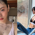 나나, <b>캘빈</b> 속옷 입고 '파격' 노출로 독보적 '퇴폐미'...쇄골...