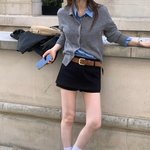 <b>프레피</b>룩 이런 거 실제로 입기 좀 그런가...?