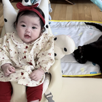 [댓글부탁해] ‘김다예’ 박수홍 “천사들”…3개월 딸+반려묘 육아 행복 <b>두배</b>