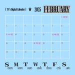 [딱선플만] 태용 2월 <b>달력</b> 나옴