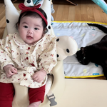 박수홍, 너무 흐뭇한 투샷…생후 3개월 딸과 고양이에 "<b>천사</b>들"