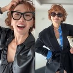 최은경 173㎝ 마네킹 몸매에 “<b>돋보기</b> 안경 끼는 나” 소탈 매력...