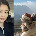 '<b>에릭</b>' 나혜미, 둘째 임신 후 子과 떠난 여행 "나랑 쪼꼬미랑"