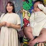  모유 먹고 훌쩍 큰 다섯째..<b>생후</b> 39일에 6kg 우량아 등극