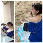 “물에 들어갈까 말까”… 정소민, 하와이 와이키키서 ‘비키니 현실...