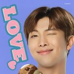 방탄 배스킨라빈스 광고 포토 <b>알</b><b>엠</b>