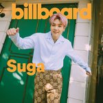 방탄 2021 빌보드매거진 <b>커버</b> 슈가