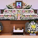 "故 송대관, 절대로 잊지 않을 것"..눈물의 영결식 거행