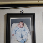 내 100일 <b>때</b>에 찍은 <b>사진</b>입니다. (1995년 1월)