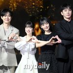 [<b>MD</b>포토] 박보영-최우식-전소니-이준영, '멜로무비에서 만나요'