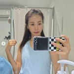 한다감, 탄탄한 레깅스 핏..<b>민낯</b>이 이렇게 예쁠 일