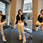 장원영이 머리 자른 줄…장다아, 누가 봐도 자매야