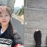 카라 박규리, 구멍난 스타킹에 발가락 쏙..."이런 모습 처음이야"