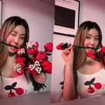 리정, 밸런타인에 누굴 기다리길래? 글래머는 다르네