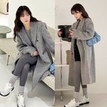  은은하게 빛난 <b>실버</b> 톤! 운동화까지 깔맞춤 <b>실버</b> 톤온톤 코트룩