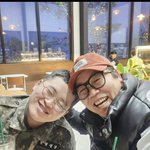 정은표, S대 아들과 '父子' 상봉 샷.."국군장병들 파이팅"