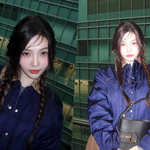 크러쉬 조이, '햅삐 발렌타인' 인사…양갈래 헤어로 러블리 매력...