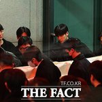 [드루와] 장지로 향하는 떠나는 故 김새론발인식 [포토]