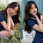 장원영, 매일이 럭키비키! 변치 않는 아름다움 뽐낸 미니원피스룩