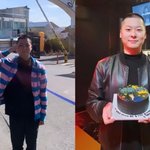 '힙통령' 장문복, 군대 갔다…군부대 앞에서 경례