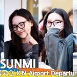 선미, 워터밤 여신의 설레는 꾸안꾸 공항패션 (출국)[뉴스엔TV]