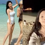 ‘선우은숙 며느리’ 최선정, <b>늘씬</b>한 수영복 자태..애둘맘 안 믿겨