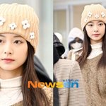 트와이스 쯔위 존재감 확실하네, 시선강탈 비니 쓰고 새침 표정