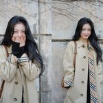 신예은, 한파에도 트렌치코트 입고…캠퍼스 여신 미모 뽐내