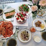 급하게 차려낸 아내 생일상