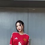 에이핑크 오하영, 맨유 유니폼 잘 어울려 "축구여신"[핫픽]