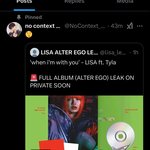 <b>리사</b> 앨범 유출중인 로제악개들