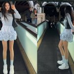 <b>효민</b>, '금융인' 예비신랑이 찍어줬나? 비현실적 각선미 '눈길'