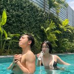 ‘쌍둥이 임신’ 레이디제인임현태, 행복한 태교 여행 中