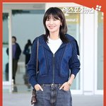 '정경호' 수영, 꾸안꾸 여친룩 공항패션 [엑's <b>숏폼</b>]