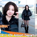 에스파, 단발 ‘카리나’는 신이다 지민이 is 뭔들~(출국)[뉴스엔TV]