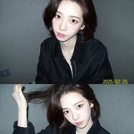 카리나, 단발 파격 변신→미니스커트로 각선미 자랑..미모 끝판왕