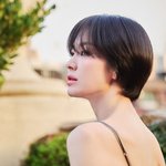 어디까지 노출한거야?… '숏컷' 송혜교, 치명적인 뒤태