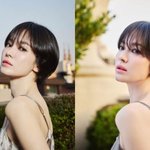 송혜교, 단발병 부르는 여신美…감탄 자아내는 황금빛 자태