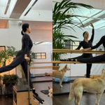 56세 엄정화, 자기관리 끝판왕…탄탄한 몸매 비결 <b>발레</b>였네