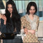 카리나 미야오 가원이랑 <b>팔짱</b>꼈네