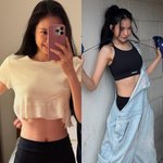 [드루와] “갈비뼈가 적나라해”..브라톱 입은 손나은, 말라도 너무...