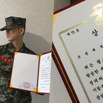 해병대 간 그리, <b>모범</b>해병 상장 받았다…역시 김구라의 자랑