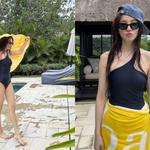 윤은혜, 수영복 입고 늘씬 몸매 자랑…군살 1도 없네 [<b>MD</b>스타]