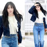 [엔터톡] 레드벨벳 슬기, 봄눈 맞으며 화보 같은 출국길! 9등신...